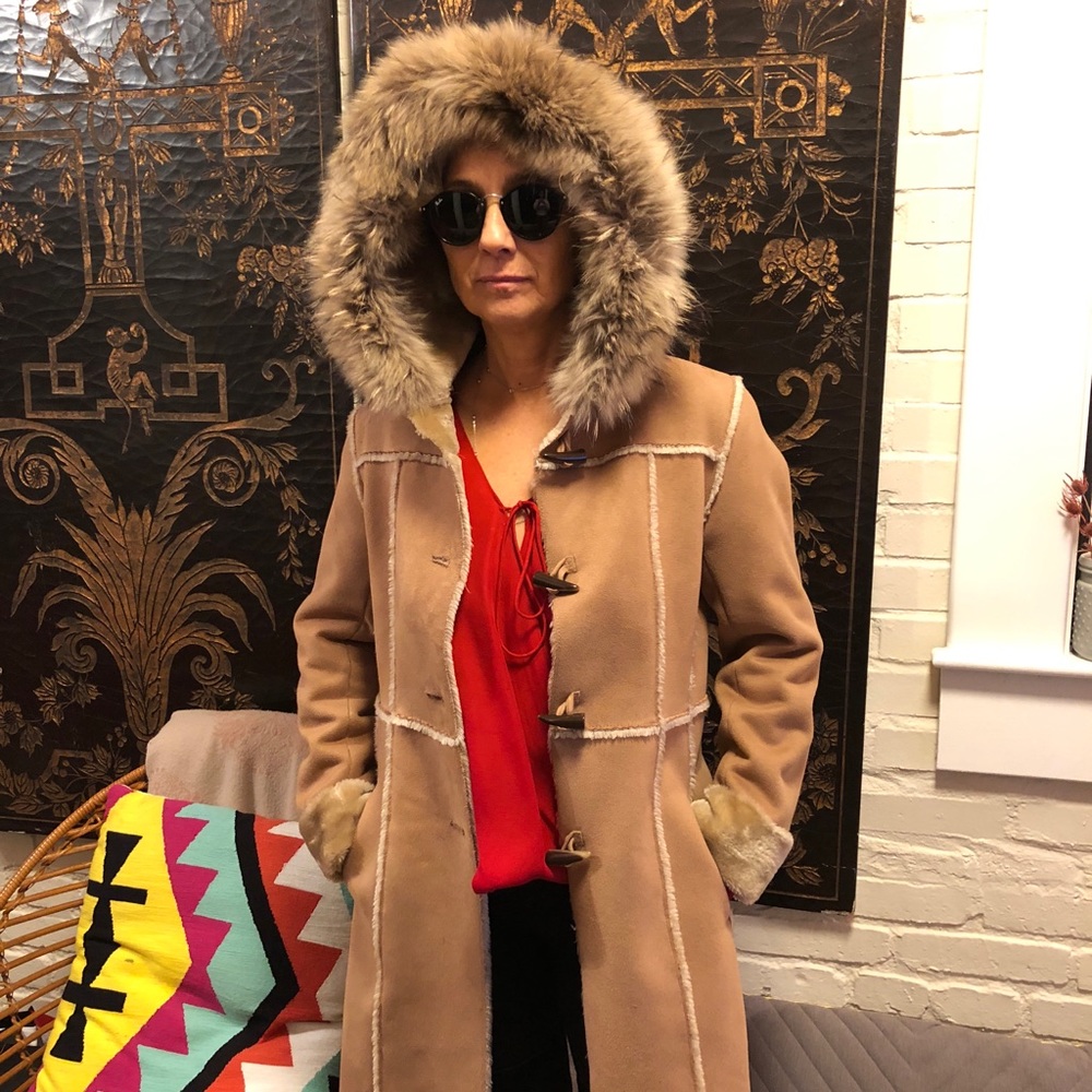 Shearling Fur Jacket - image 1